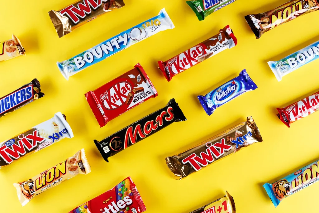 Pakowacz batoników czekoladowych do magazynu w Wrocław (Polska)